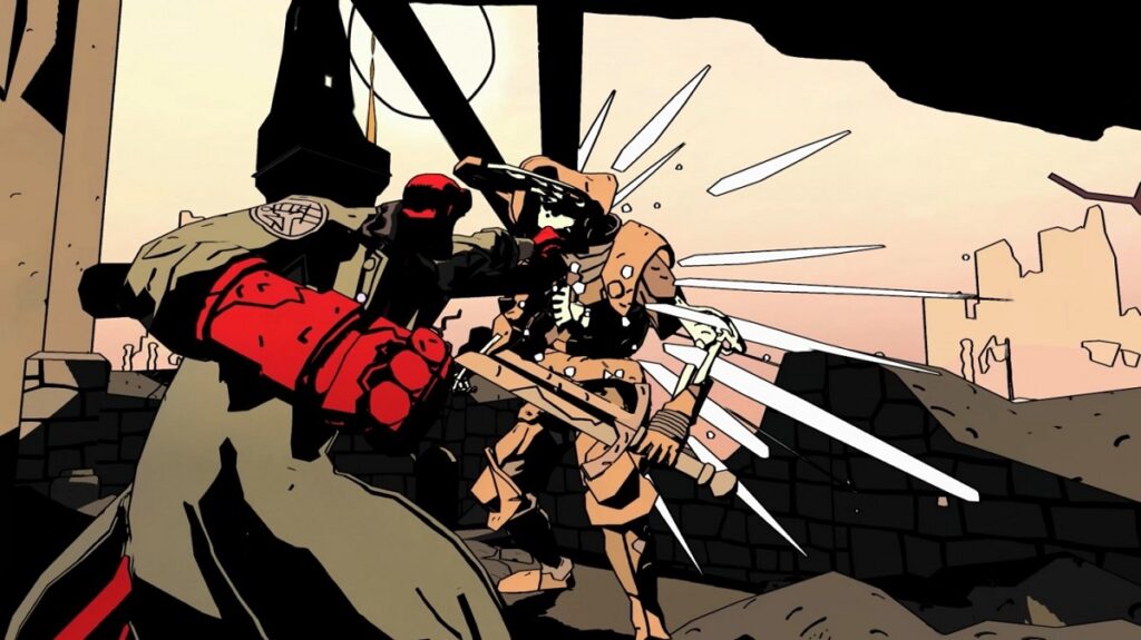 تاریخ عرضه بازی روگ لایک Hellboy Web of Wyrd مشخص شد - ویجیاتو