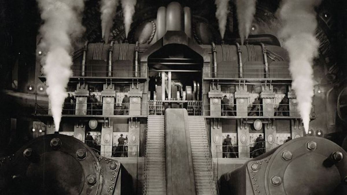 تصویری از فیلم علمی تخیلی Metropolis
