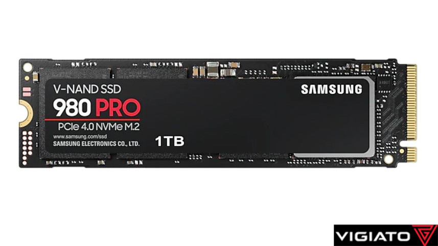 حافظه SSD مدل Samsung 980 Pro، یکی از بهترین SSD ها برای کنسول پلی استیشن ۵.