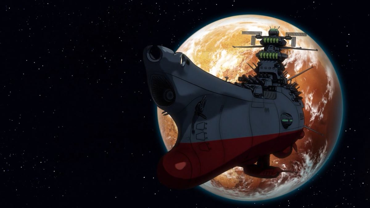 تصویری از انیمه زمان آینده Space Battleship Yamato