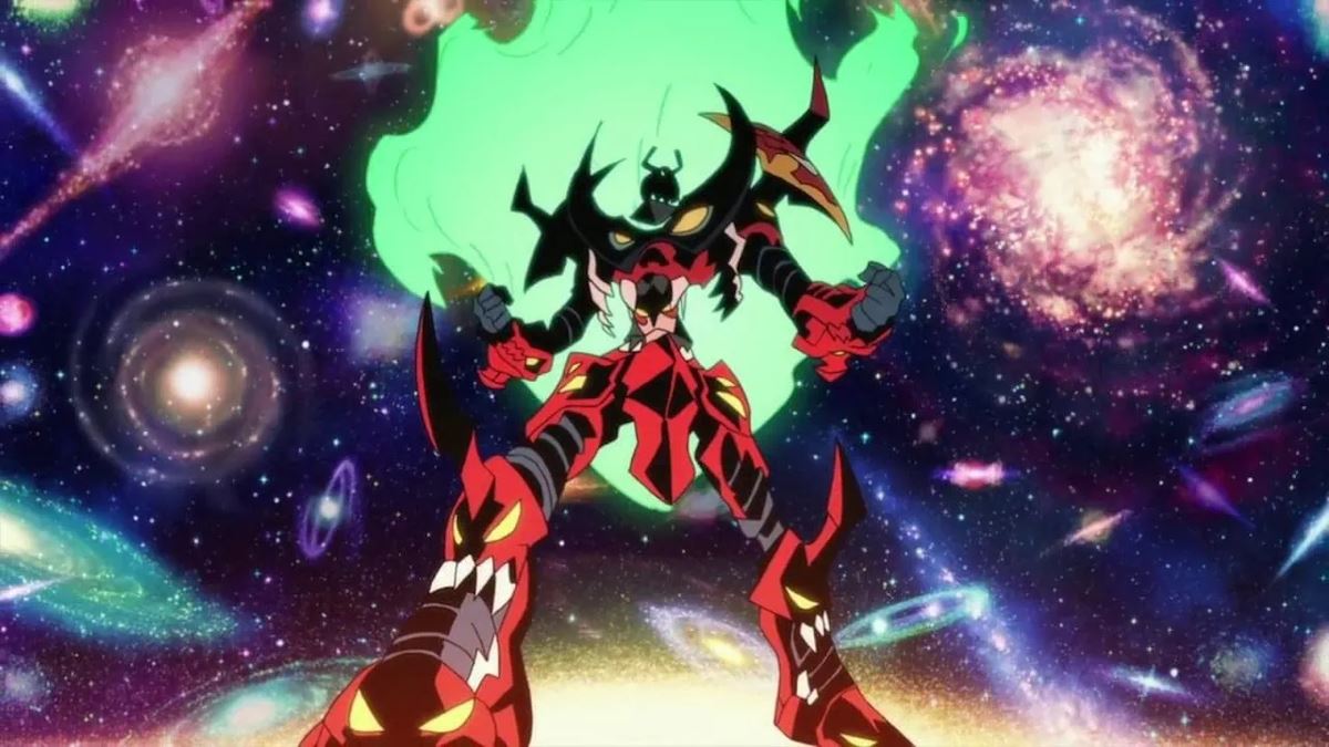 تصویری از انیمه زمان آینده Gurren Lagann