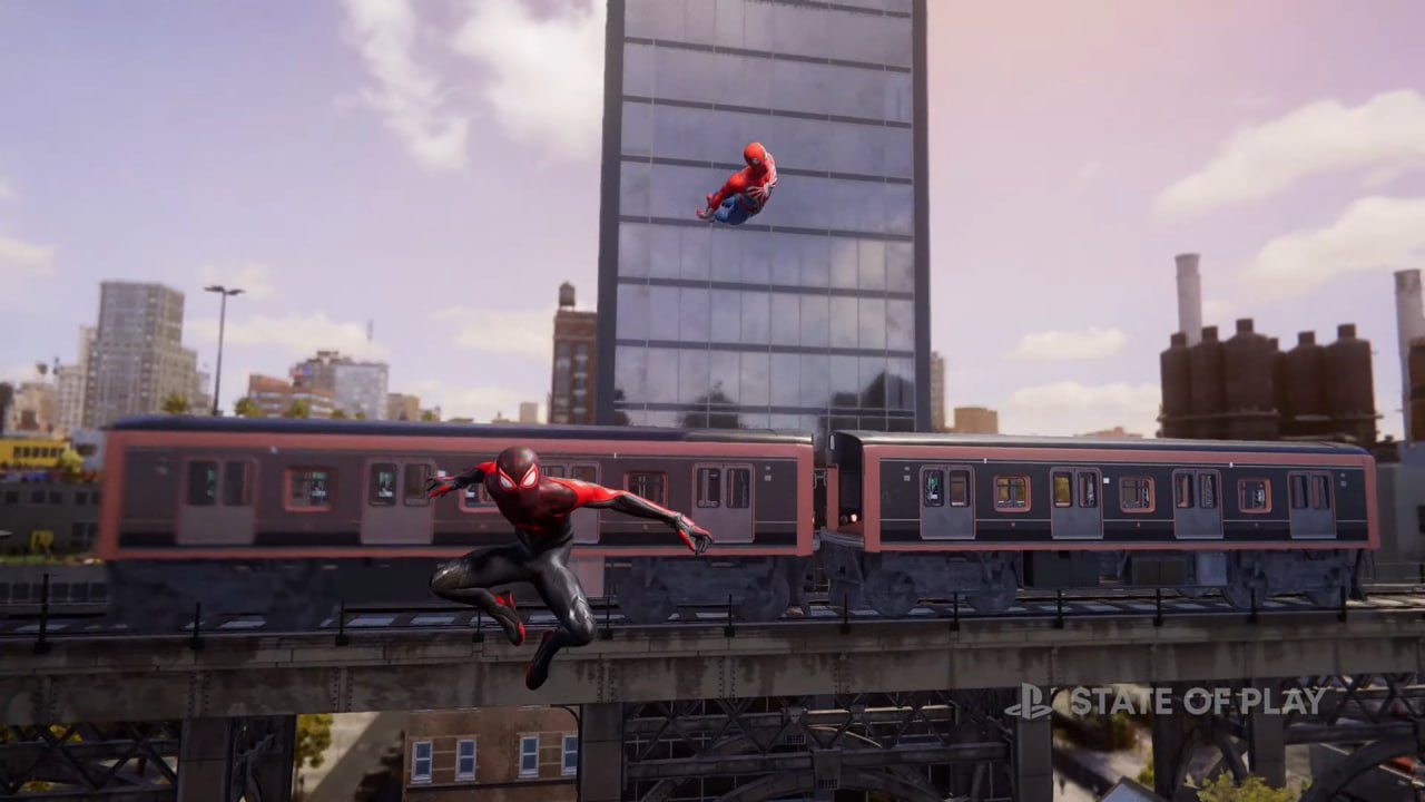 در Marvel’s Spider-Man 2 با دیگر مرد عنکبوتی در شهر برخورد خواهید کرد