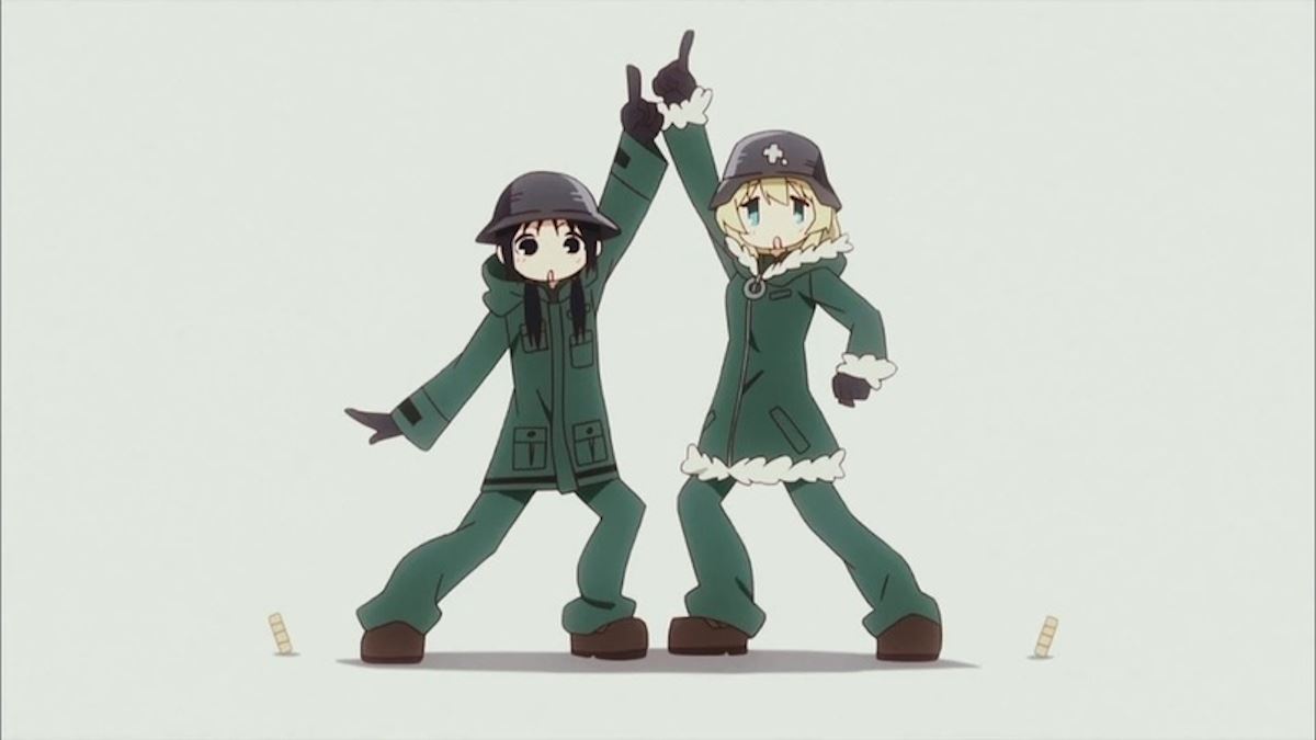 تصویری از انیمه زمان آینده Girls Last Tour