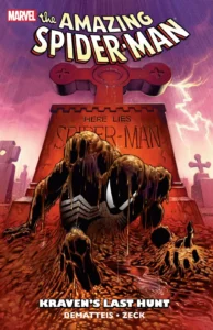 کاور کمیک The Amazing Spider-Man: Kraven's Last Hunt (برای دیدن سایز کامل روی تصویر تپ/کلیک کنید)