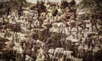 تایتان Attack on Titan - Banner