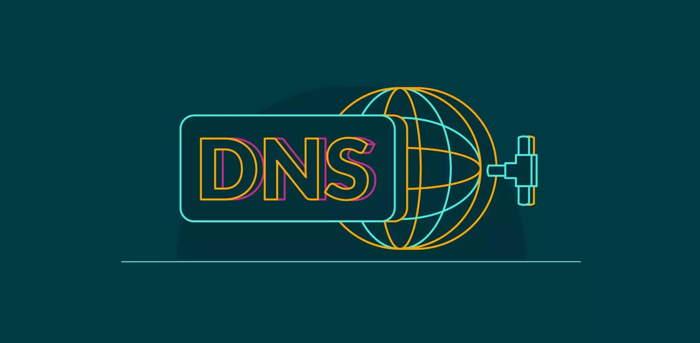 تصویری نماد DNS
