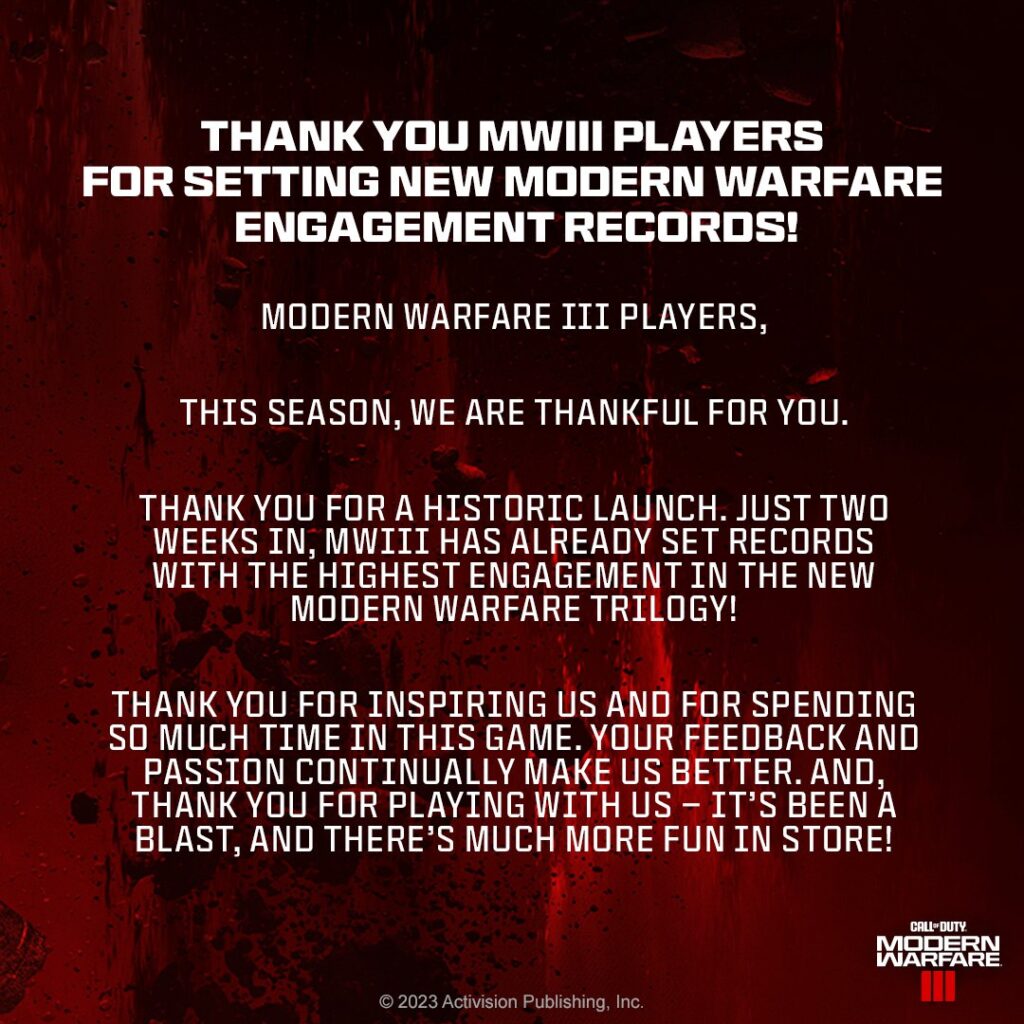 اکتیویژن: واکنش‌ها به بخش چندنفره Modern Warfare 3 عالی بوده - ویجیاتو