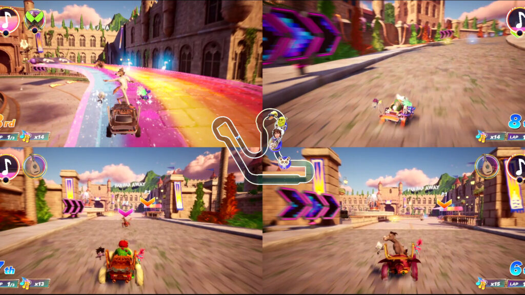 بررسی بازی DreamWorks All-Star Kart Racing - ویجیاتو