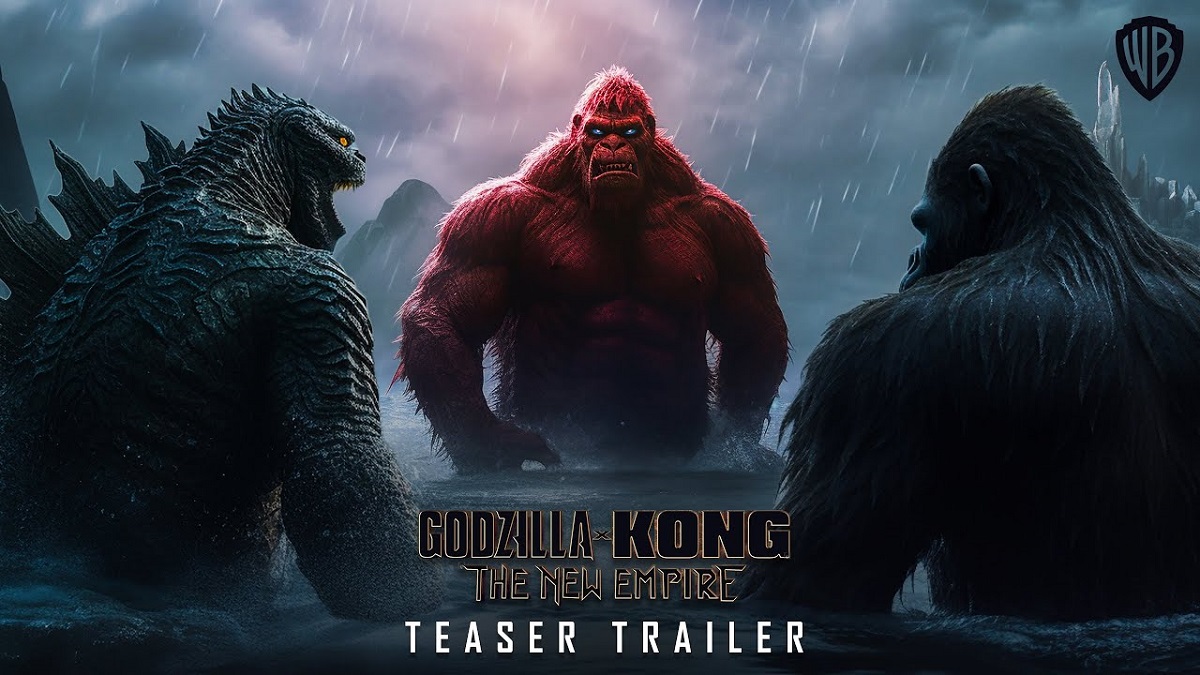 اولین تریلر از فیلم Godzilla x Kong: The New Empire منتشر شد