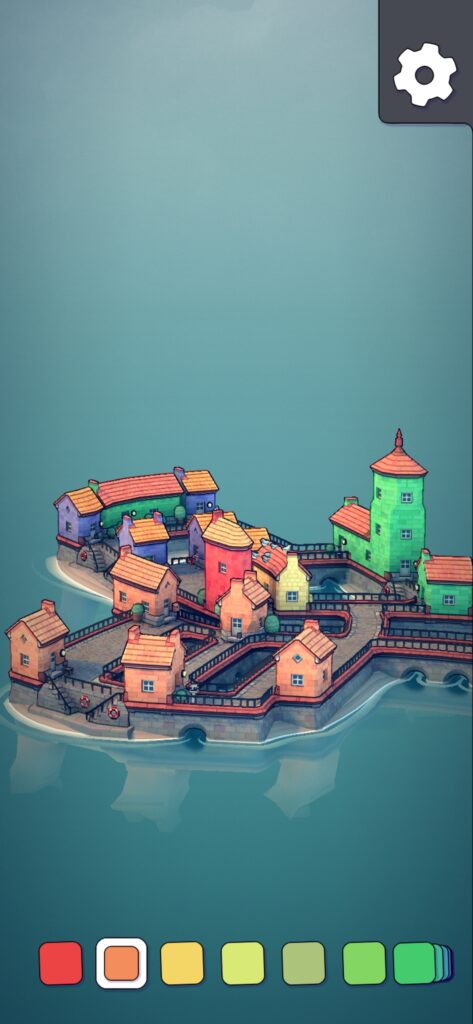 بررسی بازی موبایلی Townscaper - چقدر در شهرسازی مهارت دارید؟ - ویجیاتو