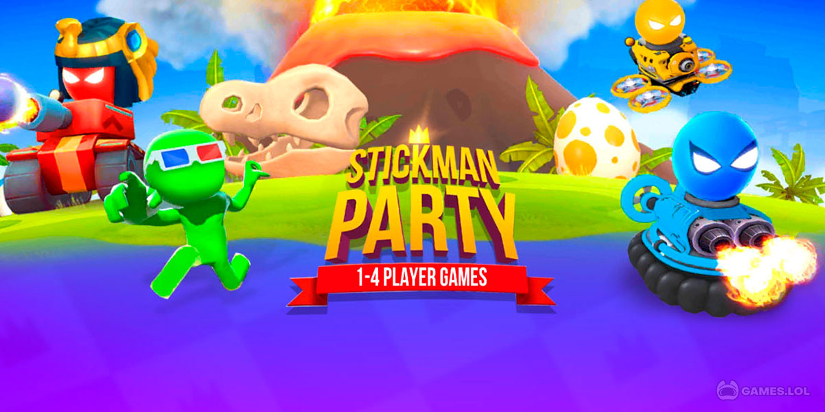 معرفی بازی موبایلی Stickman Party؛ یک پارتی‌گیم دوست داشتنی!