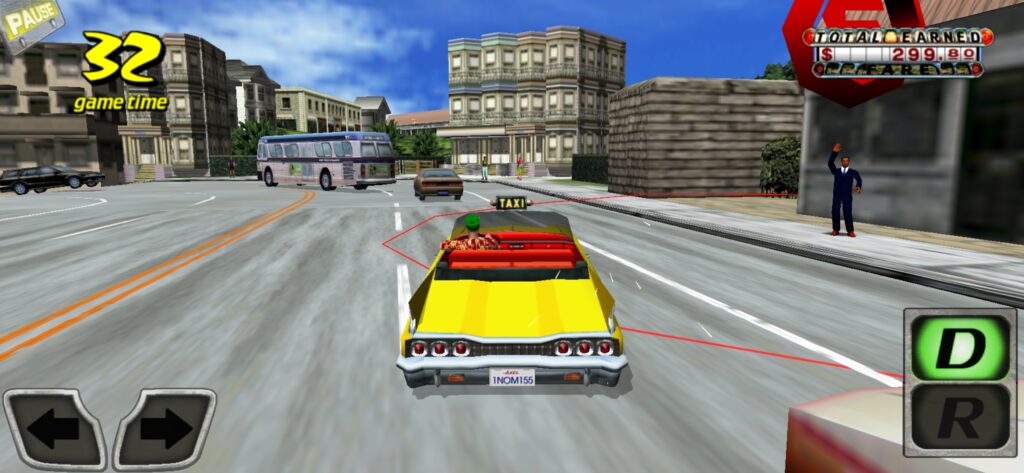 بررسی بازی Crazy Taxi؛ مهمان یکی از قدیمی‌ترین بازی‌های ریسینگ روی موبایل باشید - ویجیاتو