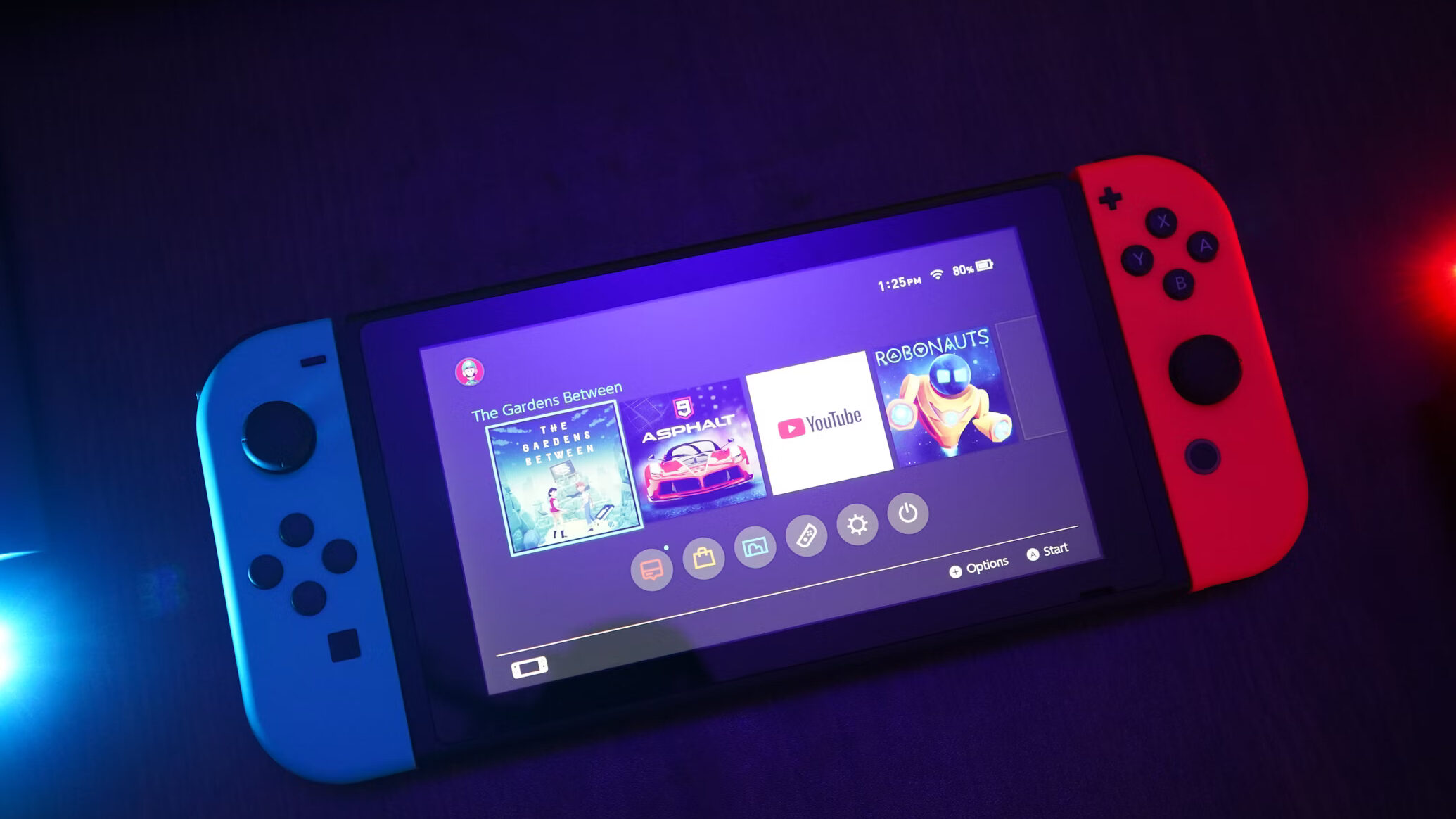 تصویری از کنسول دستی Nintendo Switch