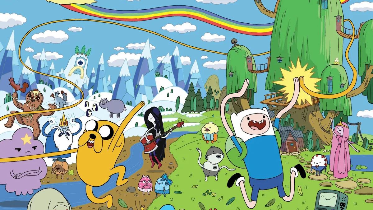 سریال حال خوب کن Adventure Time
