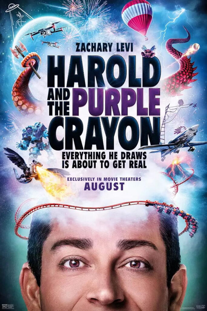 نقد فیلم Harold and the Purple Crayon