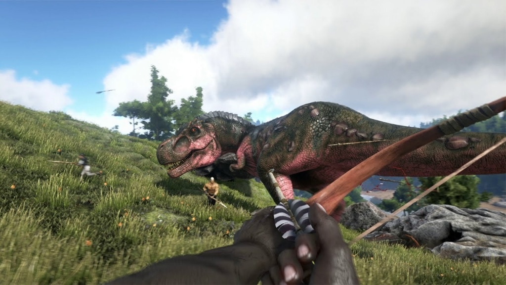 تصویری از گیم‌پلی بازی ARK: Survival Evolved