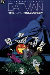 کاور کمیک Batman: The Long Halloween (برای دیدن اندازه‌ی کامل روی تصویر تپ/کلیک کنید)