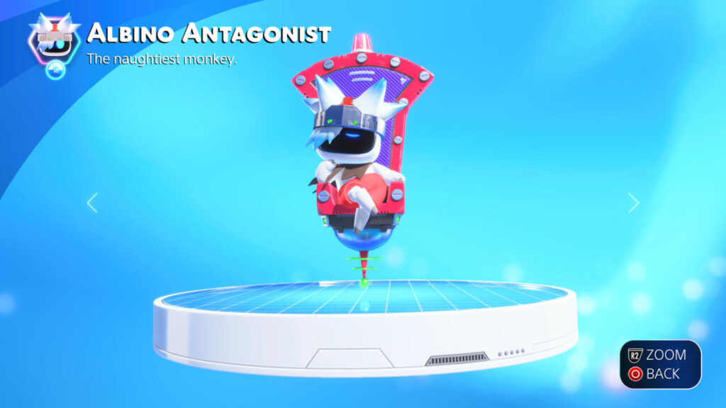 کاراکتر Spike از بازی Ape Escape در بازی Astro Bot