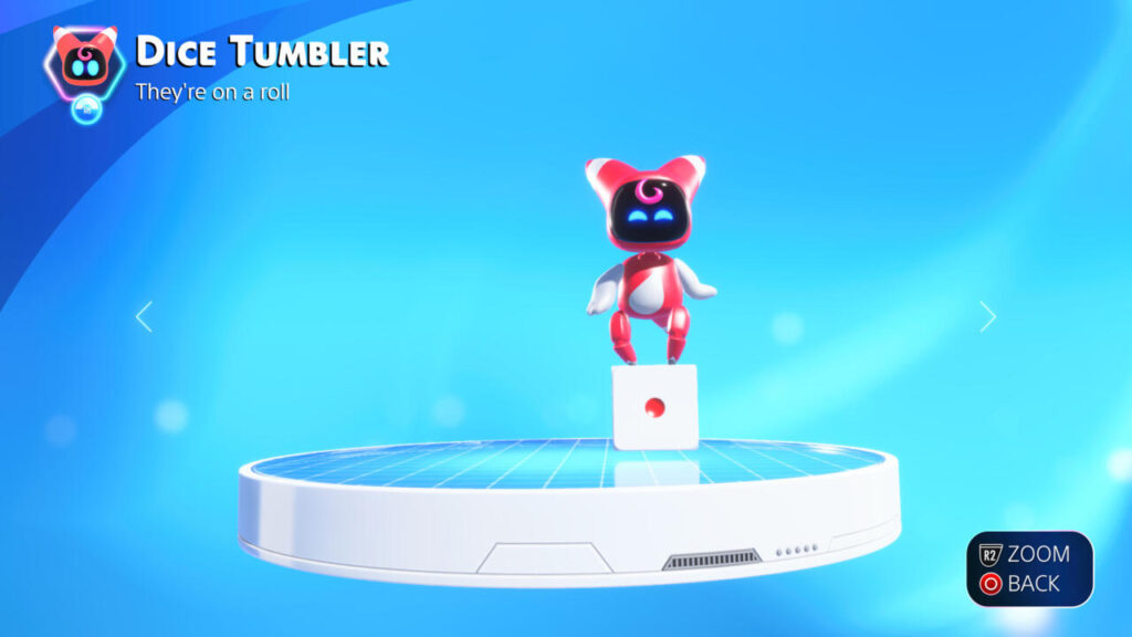 Little Devil از بازی Devil Dice در بازی Astro Bot