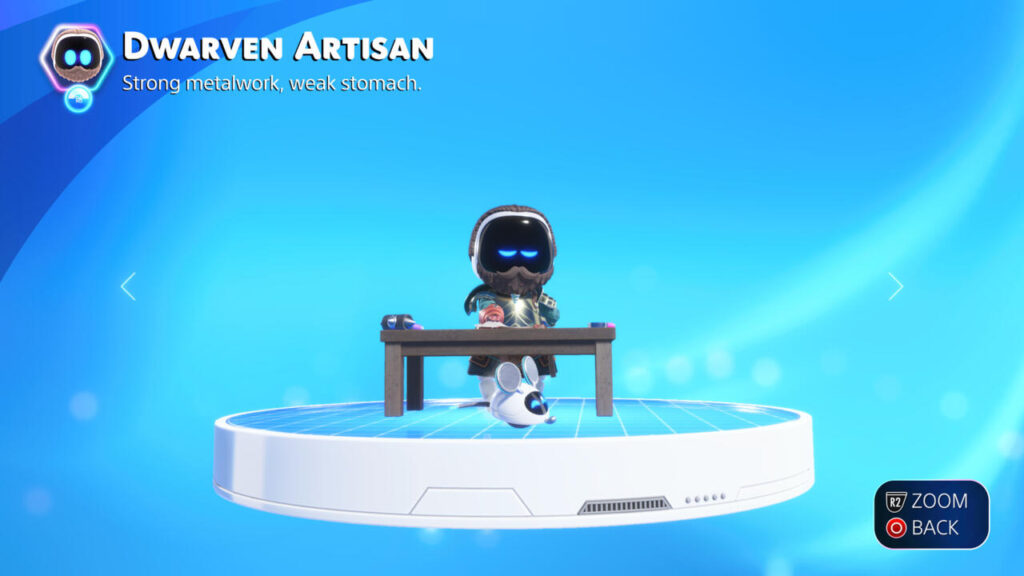 Sindri از بازی God of War در بازی Astro Bot