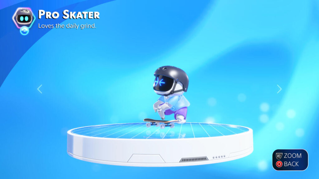 Skateboarder از بازی Tony Hawk Pro Skater در بازی Astro Bot