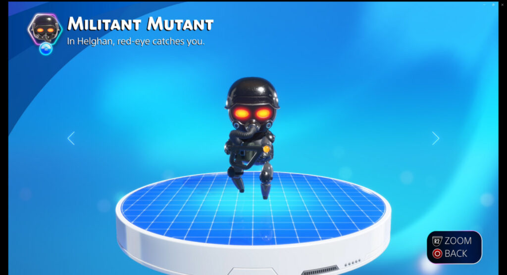 کاراکتر Mutant 3 از بازی Killzone در بازی Astro Bot