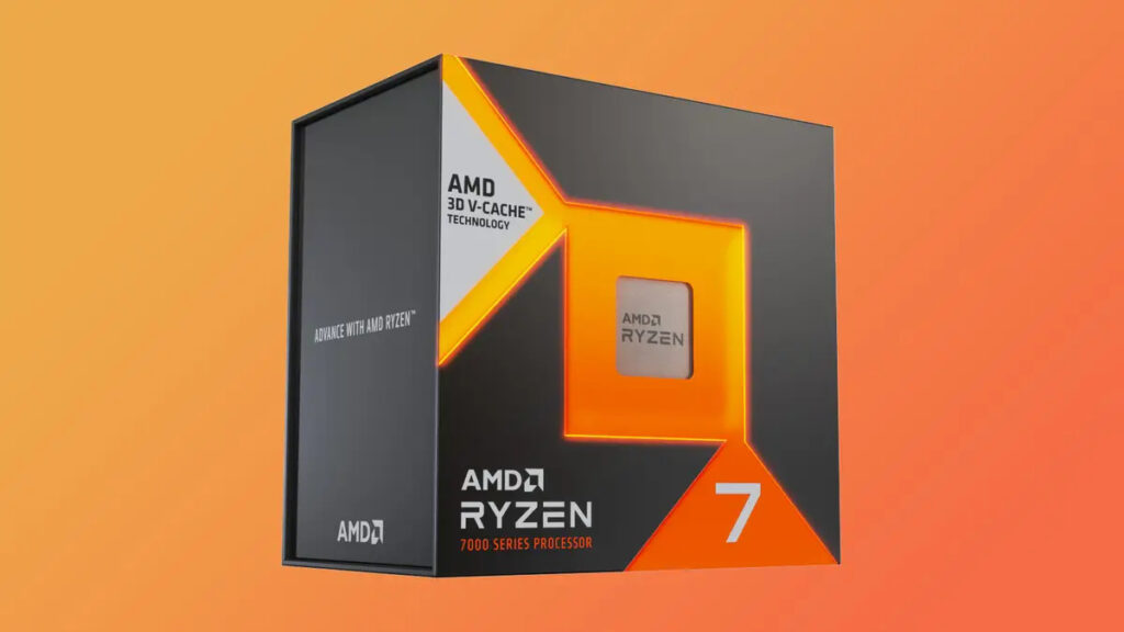 پردازنده AMD Ryzen 7 7800X3D که برای اجرای بازی Counter-Strike 2 پیشنهاد می‌شود.