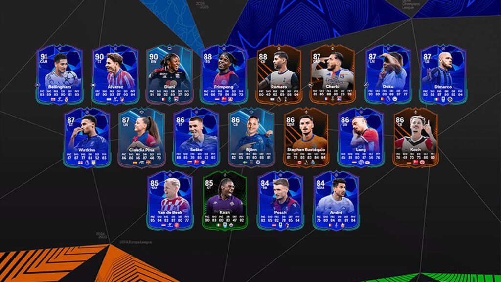 ایونت های آلتیمیت تیم FC 25