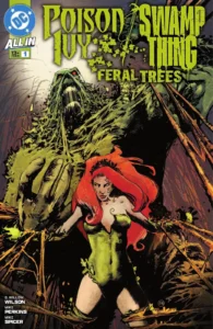 کاور کمیک Poison Ivy/Swamp Thing: Feral Trees (برای دیدن اندازه‌ی کامل روی تصویر تپ/کلیک کنید)