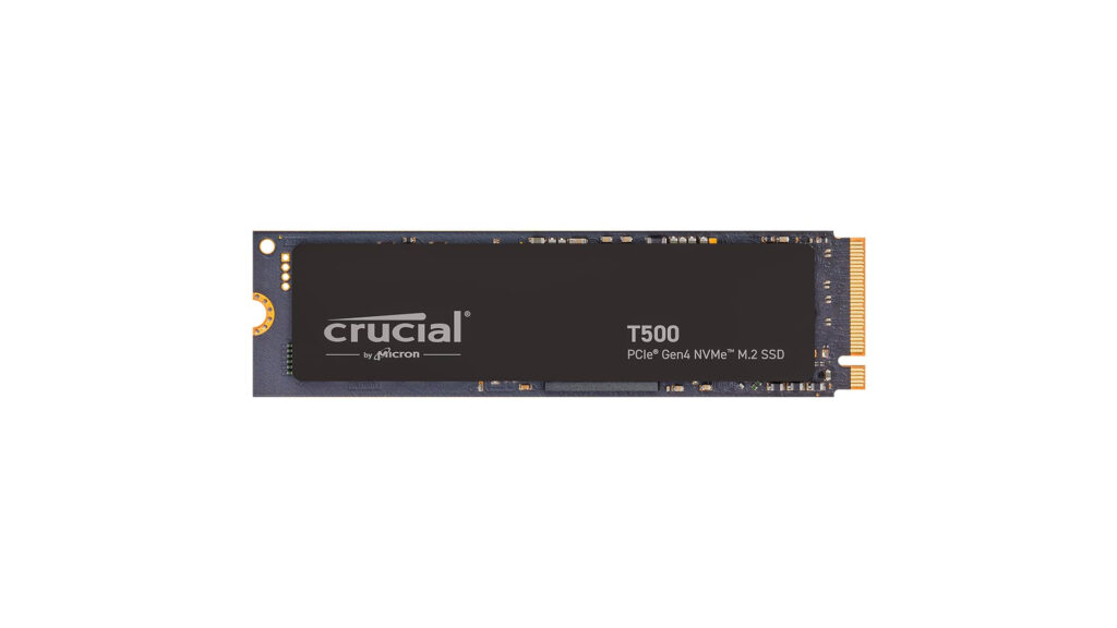 حافظه Crucial T500 NVMe M.2 SSD، یکی از بهترین SSD ها در سال ۲۰۲۴ برای لپ تاپ