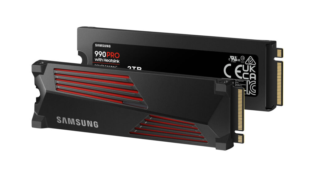 حافظه Samsung 990 Pro NVMe M.2 SSD، یکی از بهترین حافظه‌های M.2 در سال ۲۰۲۴.