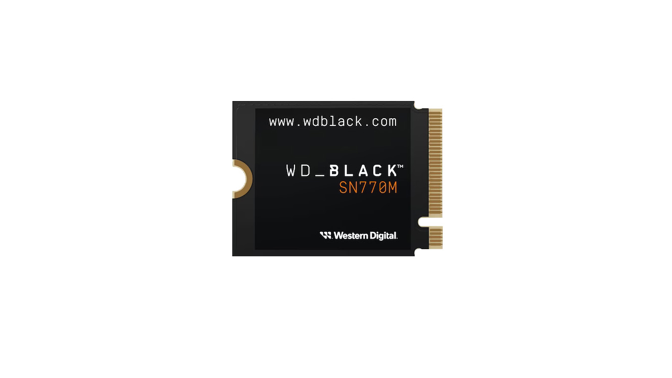 حافظه WB Black SN770M SSD، بهترین و سریع‌ترین حافظه 2230 برای استیم دک.