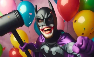 جوکر + تن‌پوش بتمن - Banner