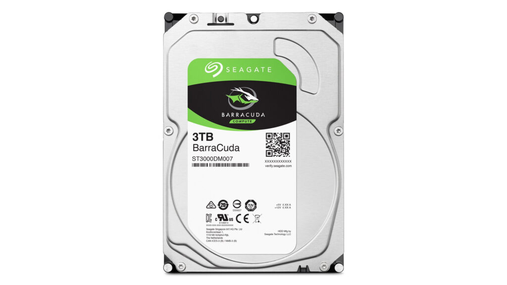 هارد دیسک Seagate مدل Barracuda با ظرفیت ۳ ترابایت، بهترین HDD‌ با ظرفیت و سرعت مناسب در سال ۲۰۲۴