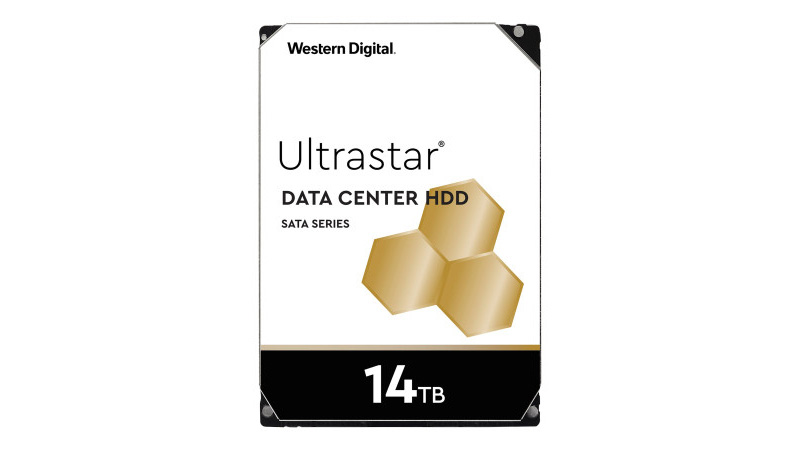 هارد دیسک WD مدل Ultrastar با ظرفیت ۱۴ ترابایت، بهترین هارد دیسک در زمینه ظرفیت در سال ۲۰۲۴.