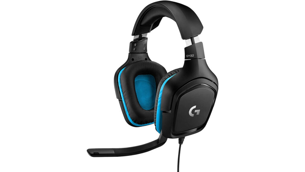 هدست گیمینگ باسیم Logitech G432، یکی از بهترین هدست‌های پایین رده لاجیتک.