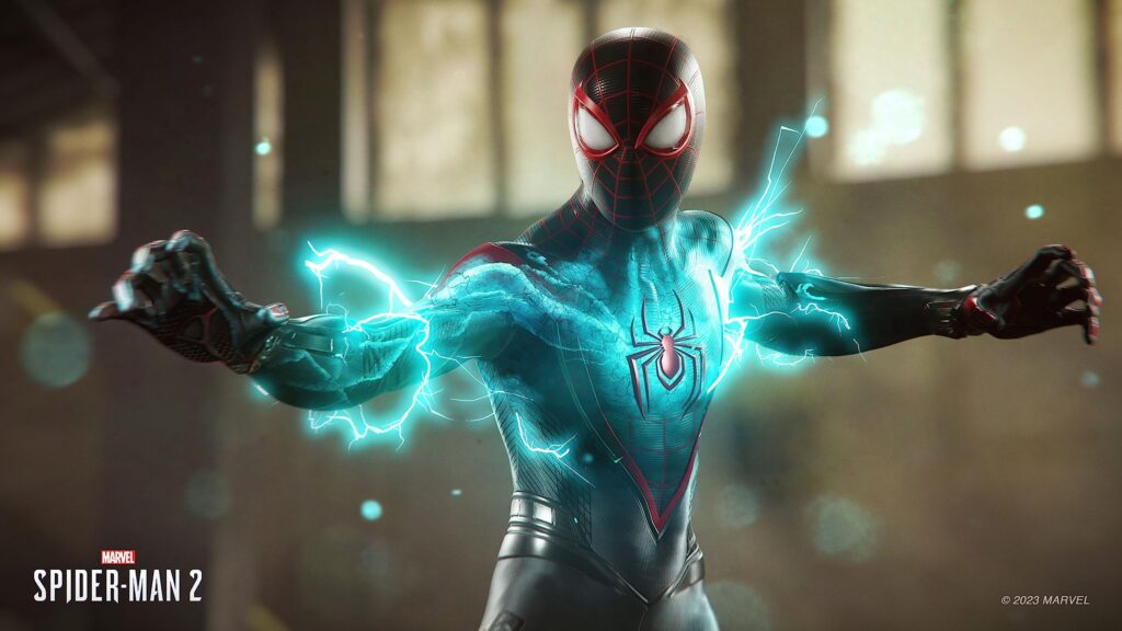 پیتر در بازی Marvel's Spider-Man 2