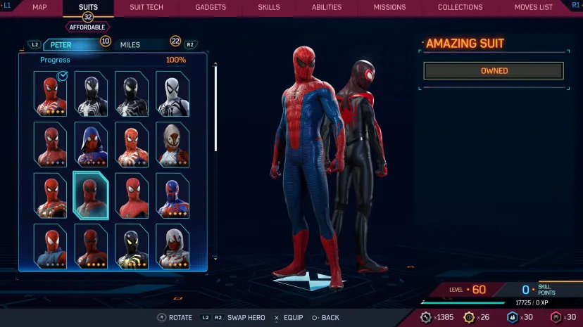 بازی Marvel's Spider-Man 2 آموزشی