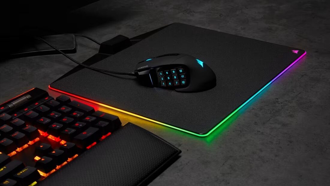 موس گیمینگ کورسیر مدل SCIMITAR RGB ELITE