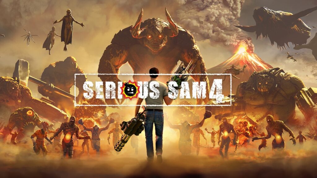 بازی Serious Sam 4، یکی از بازی‌های شبیه به سری بازی Doom.