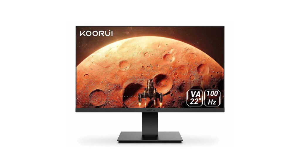 مانیتور Koorui مدل S01، یکی از ارزان‌ترین مانیتور‌ها برای کنسول ps4