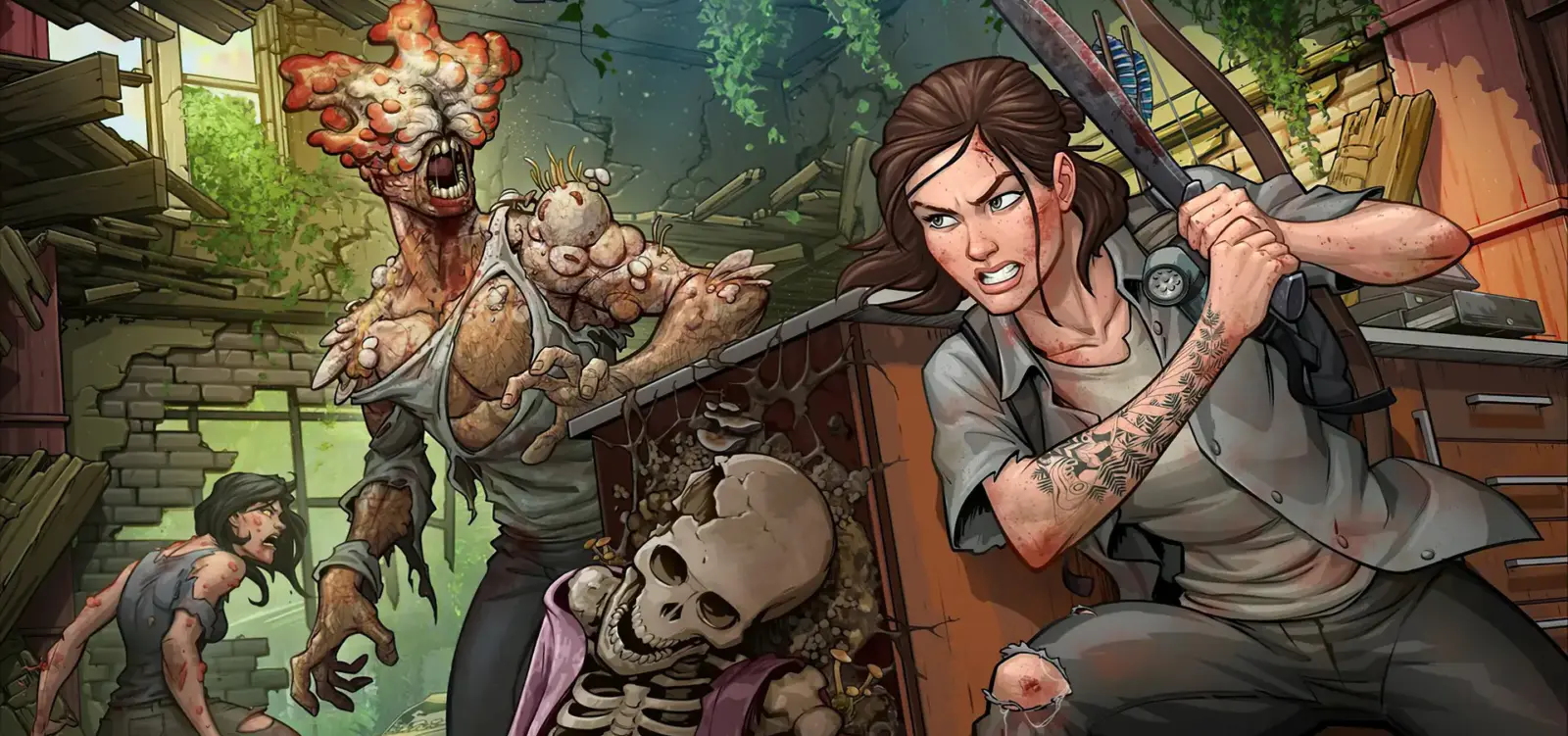 آلوده + The Last of Us - Banner