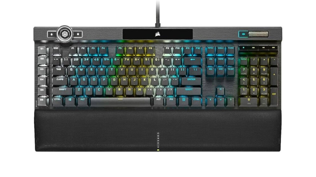 کیبورد گیمینگ کورسیر مدل K100 RGB