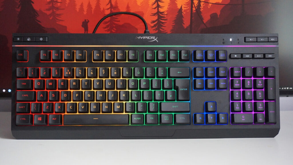 کیبورد گیمینگ هایپرایکس مدل Alloy Core RGB