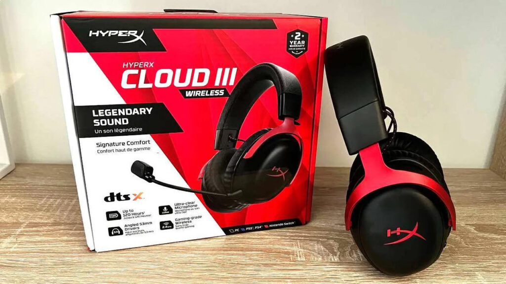 هدست گیمینگ بی سیم هایپرایکس مدل Cloud III