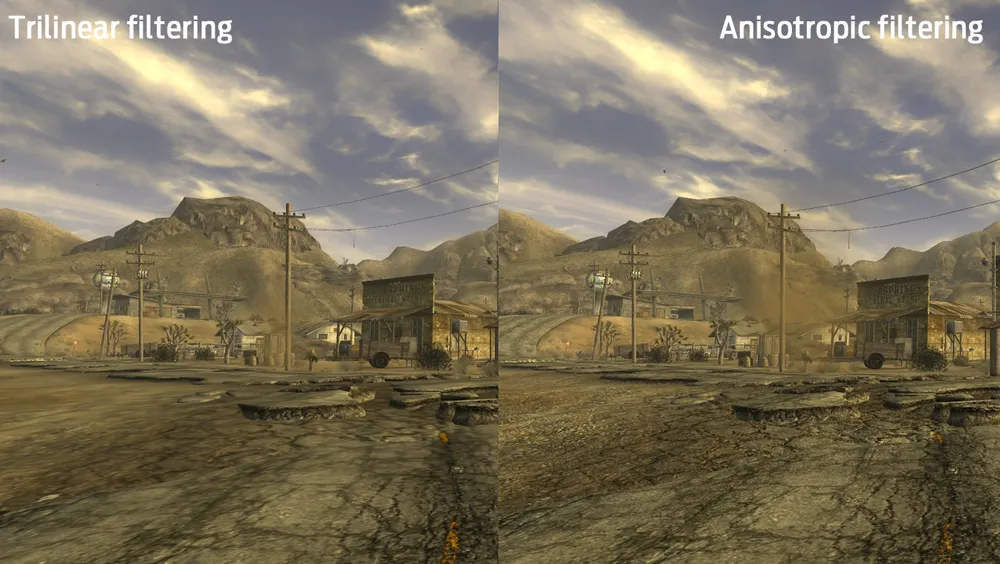 Anisotropic Filtering (AF) در بازیهای ویدیویی چیست؟ | اصطلاحات گرافیکی