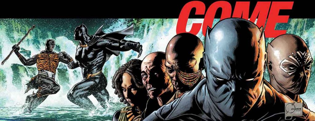 بخشی از کاور شماره ۱ کمیک Marvel Knights: The World To Come