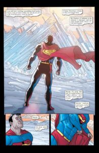 دژ تنهایی کریستالی سوپرمن در آرک Superman: Up, Up and Away! (برای دیدن اندازه کامل روی تصویر تپ/کلیک کنید)
