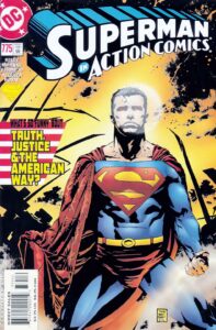 کاور شماره ۷۷۵ کمیک Action Comics (برای دیدن اندازه کامل روی تصویر تپ/کلیک کنید)