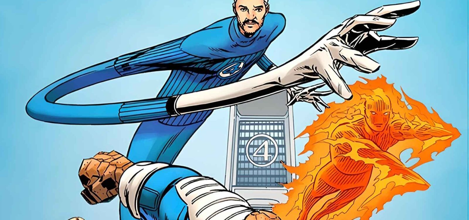 کمیک The Fantastic Four: First Steps - Banner